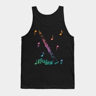 Musical Clarinet Tank Top